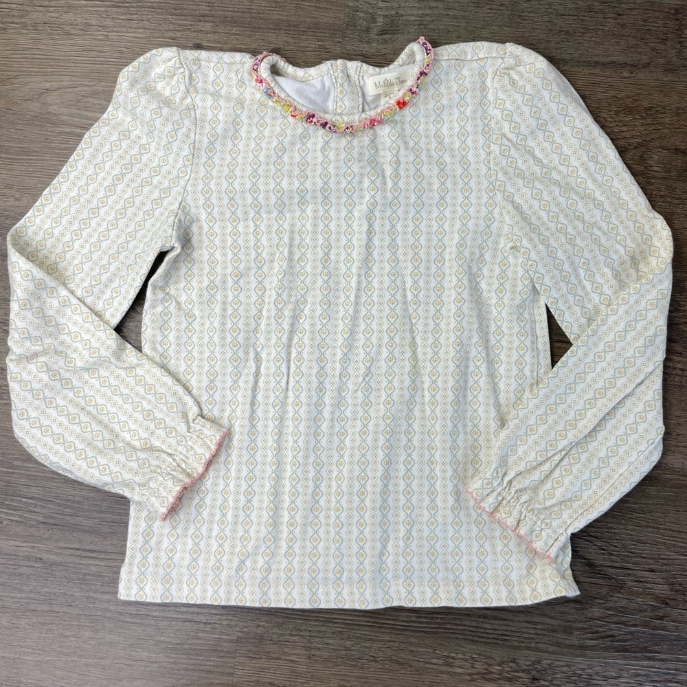 Matilda Jane Little Girls Long Sleeve Friends Forever Bee Top, size 6